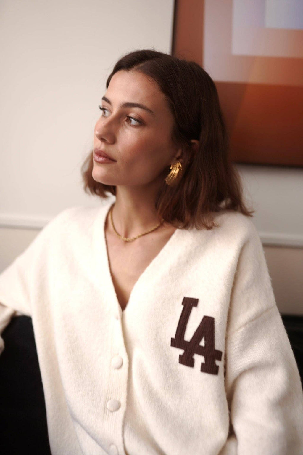 Liza cardigan: Beige