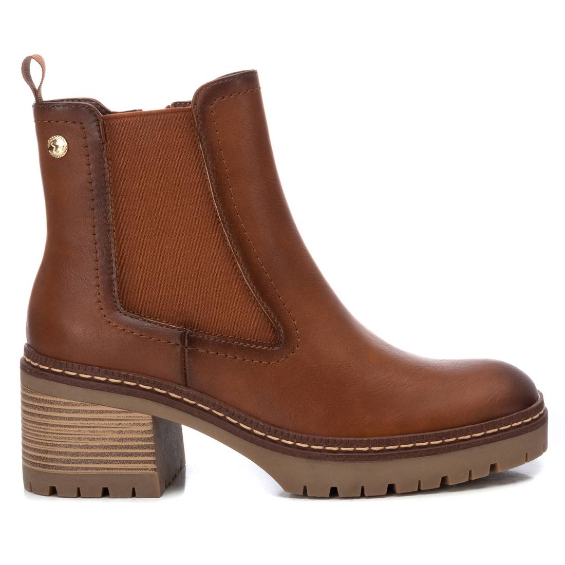 Tan boot by xti