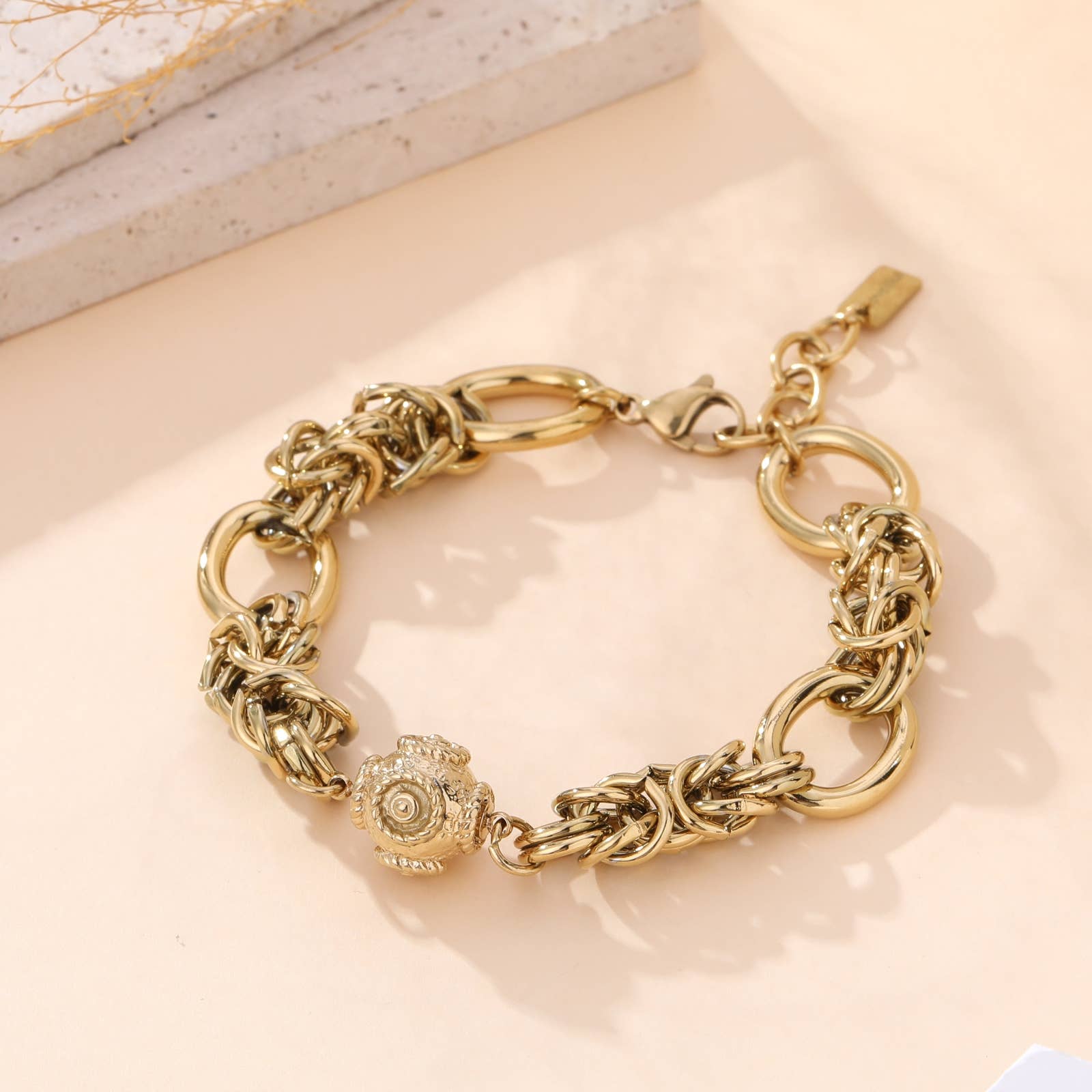 Bracelet - Marlène: Gold