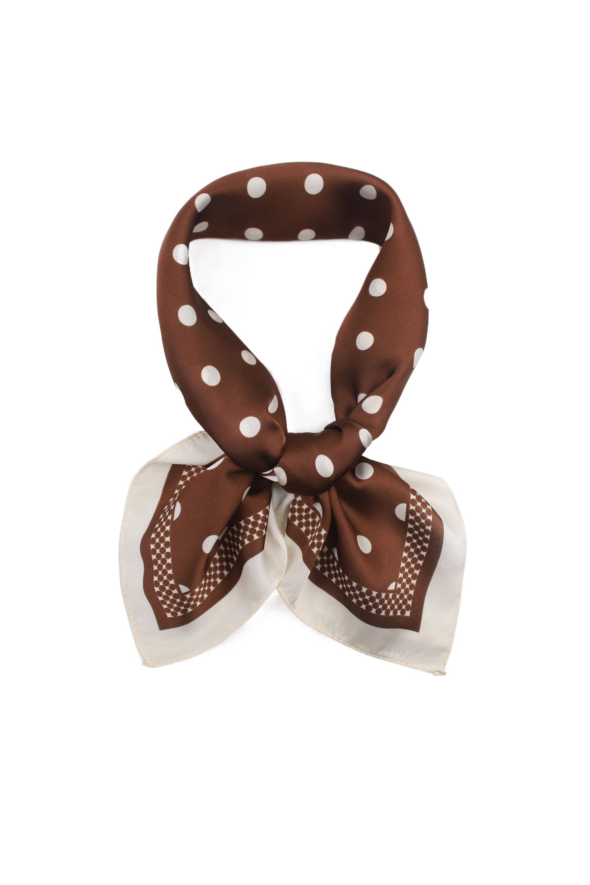 Small Silk-Touch Square: Brown