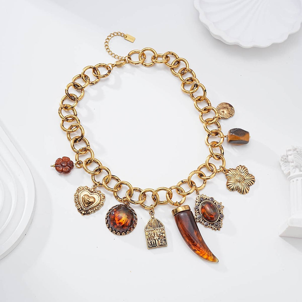 Necklace - Nina: Gold