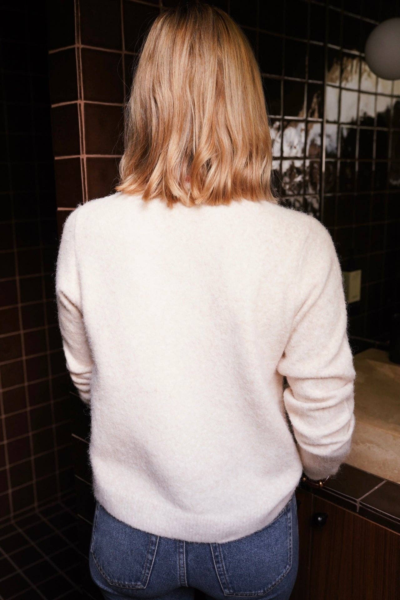 Colombe Cardigan: Blanc