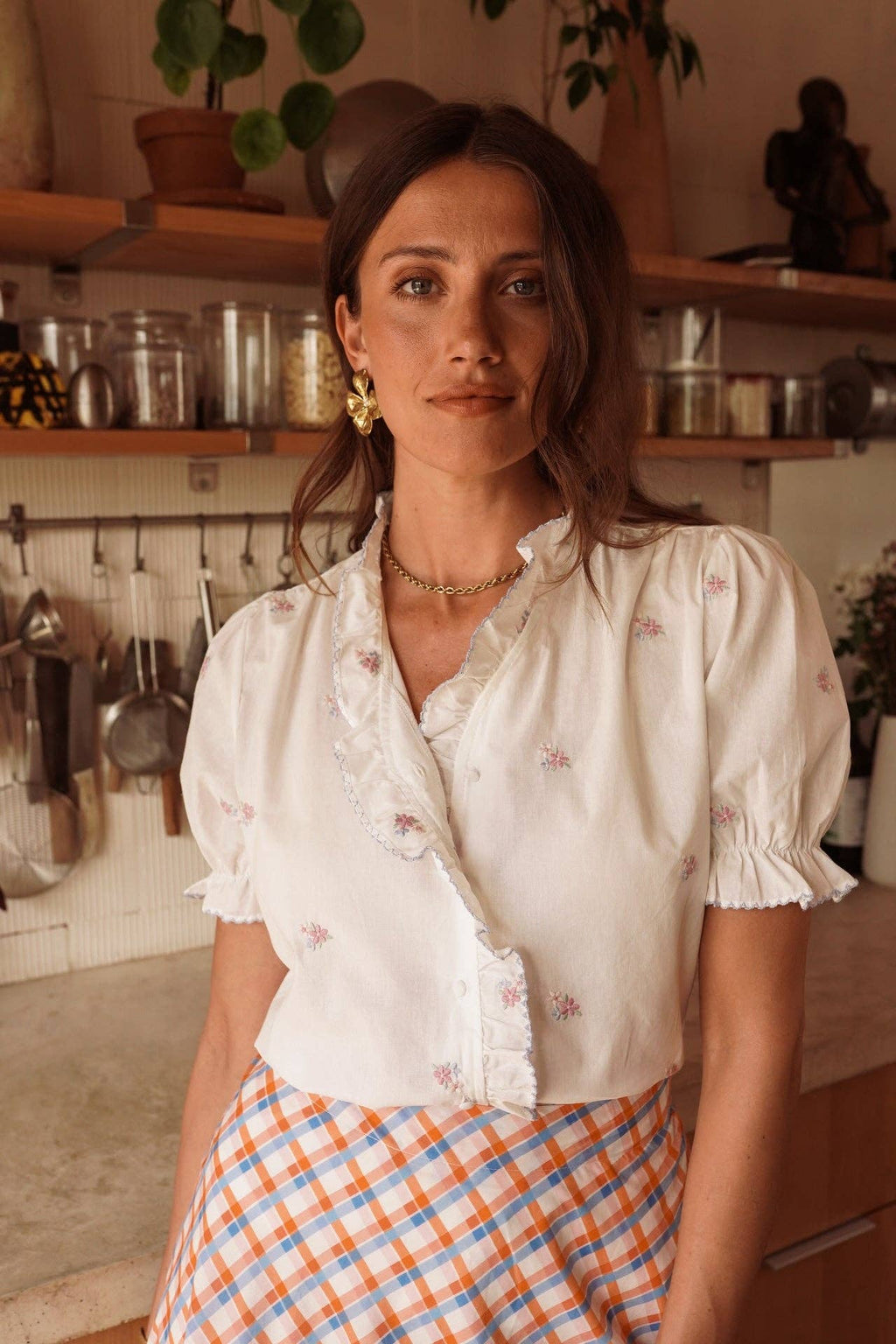 Hadrian shirt: Cream