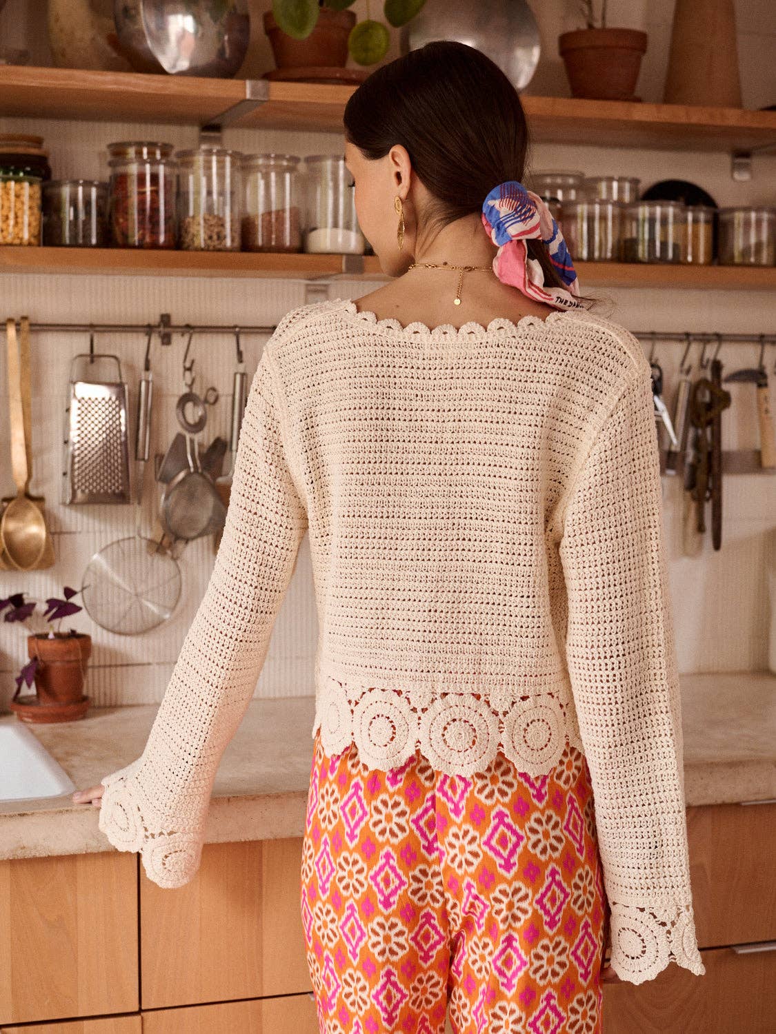 Léontia top: Beige