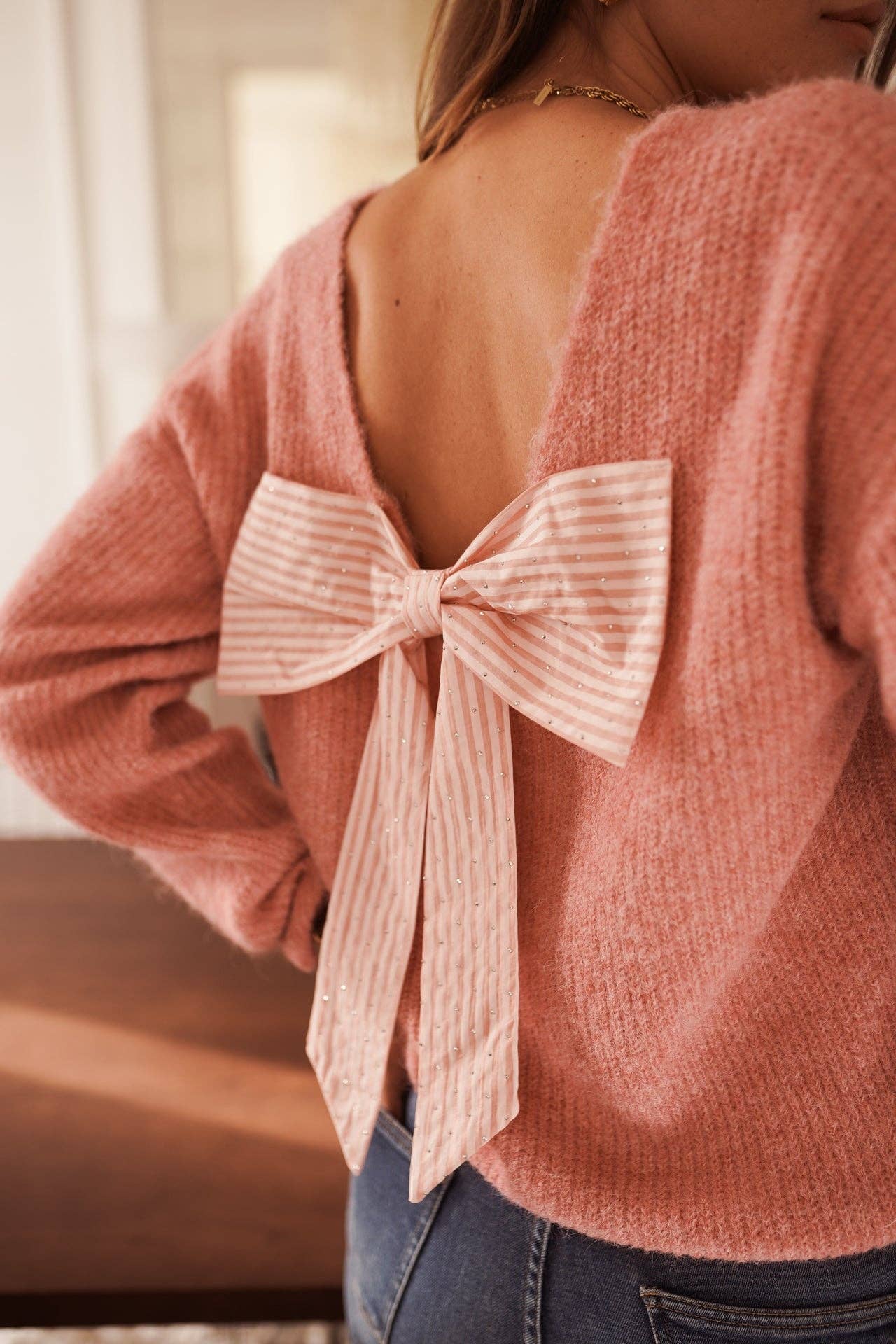 Ava Knit: Pink