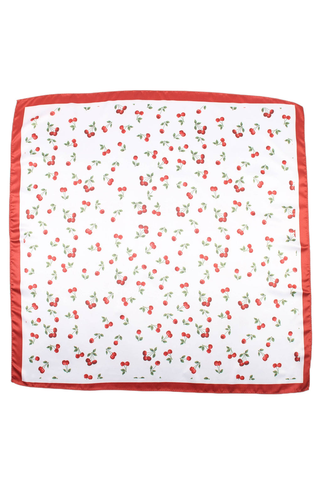 Small Silk-Touch Square Red