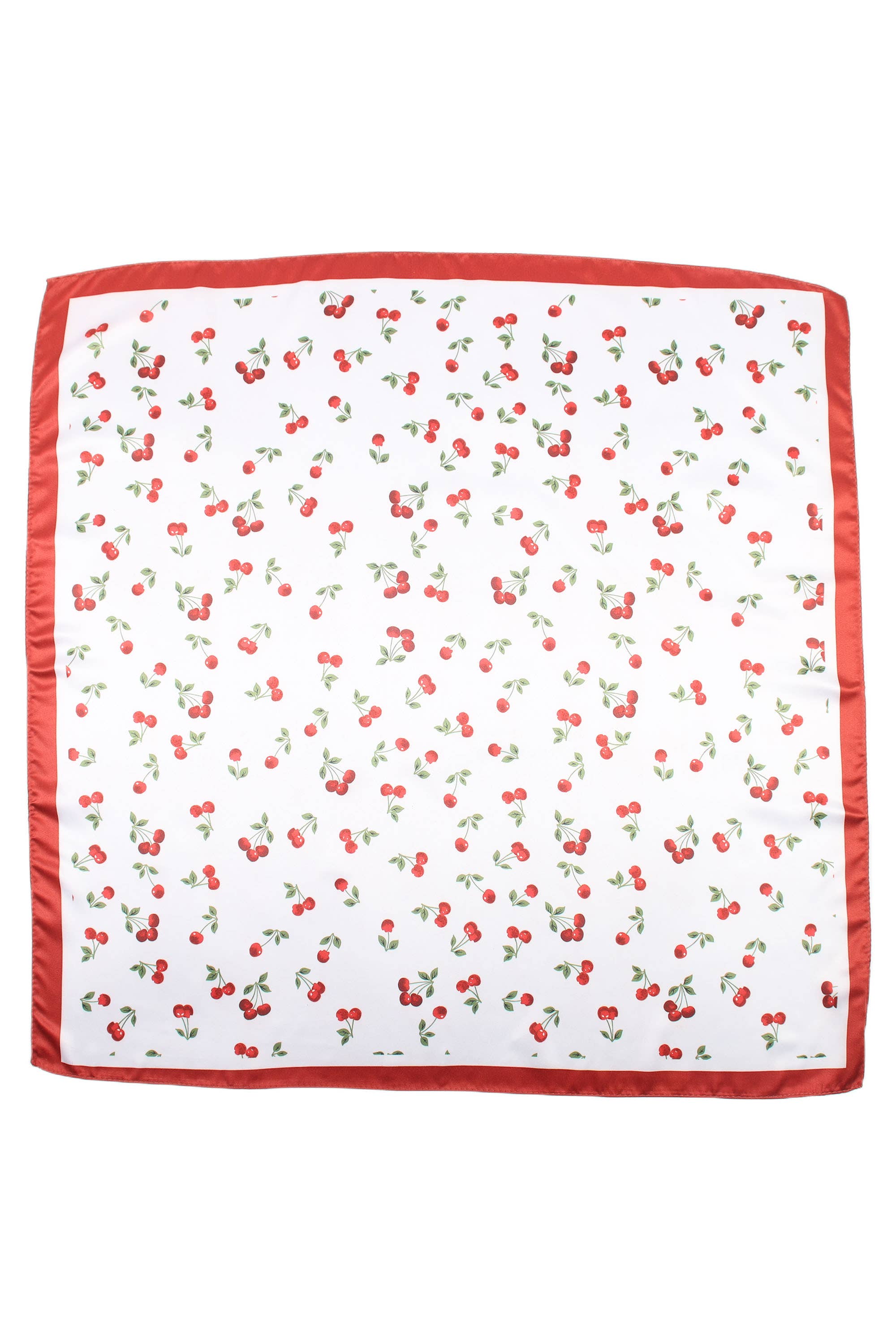 Small Silk-Touch Square Red
