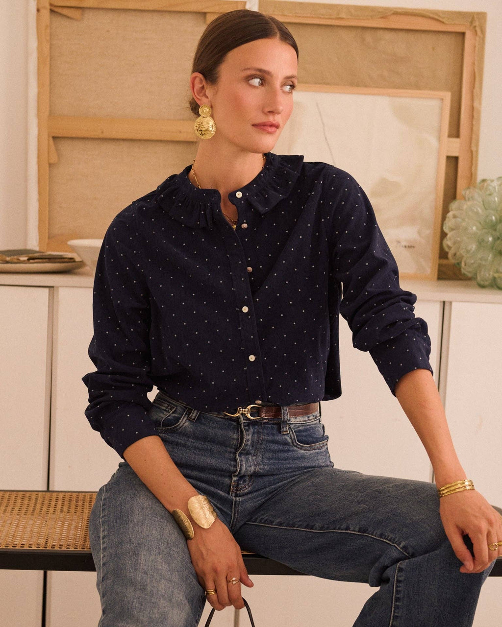 Fabian shirt: Marine