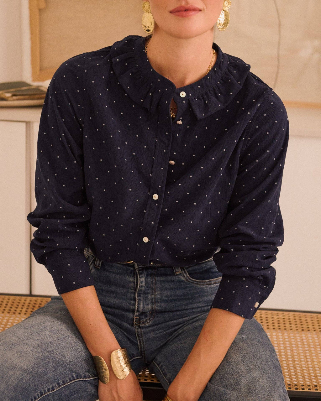 Fabian shirt: Marine