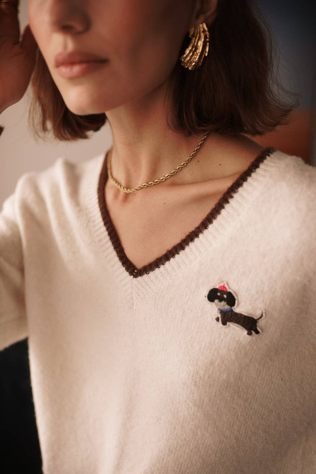 Stitch Tom: Beige