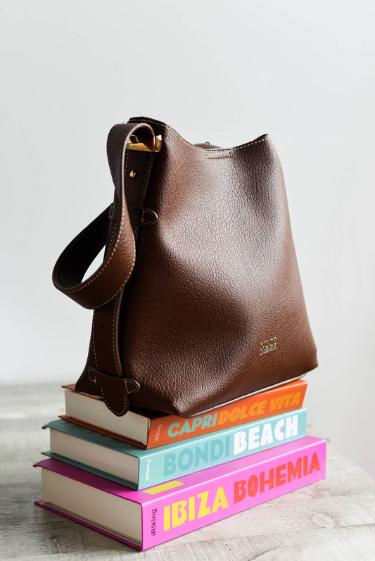 Hobo Vegan Leather Brown Regulator