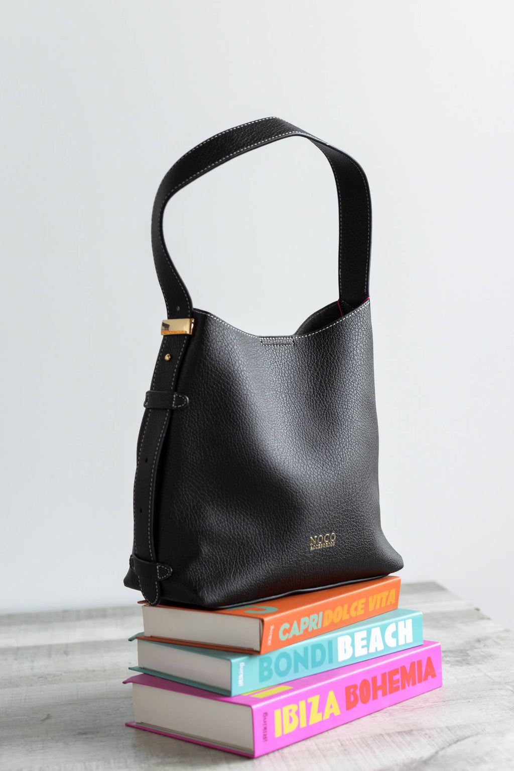 Hobo Vegan Leather Black Regulator