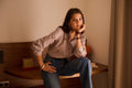 Lyna shirt: Beige