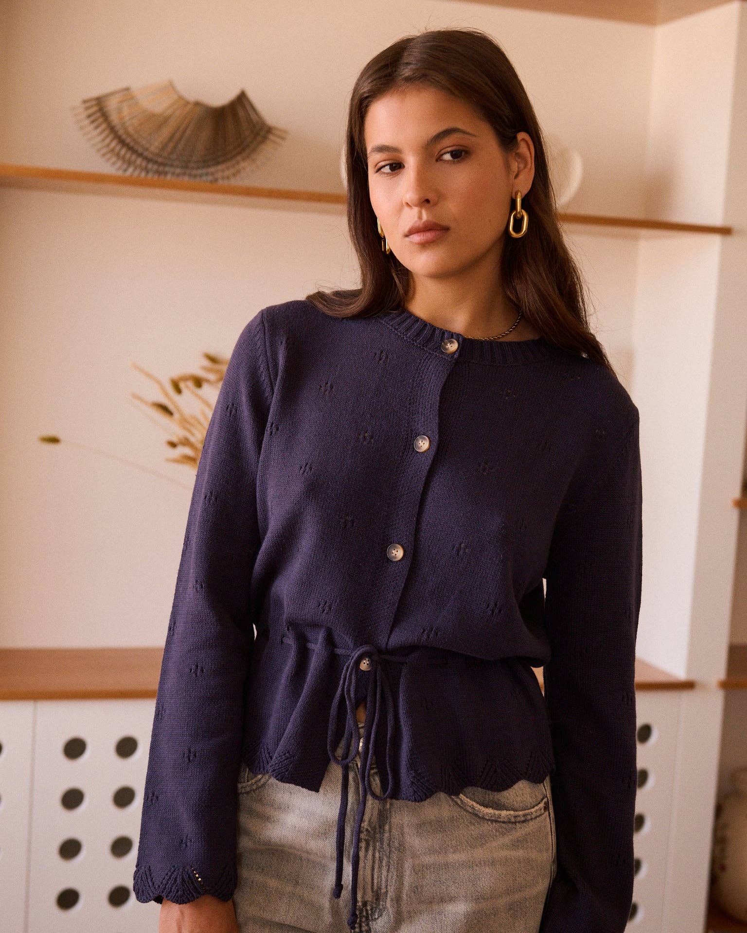 Elio vest: Navy