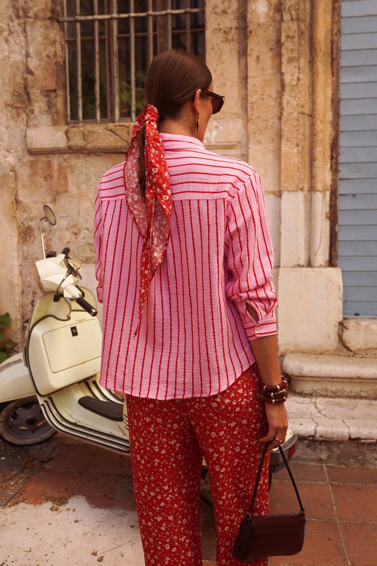 Vellum shirt Rose