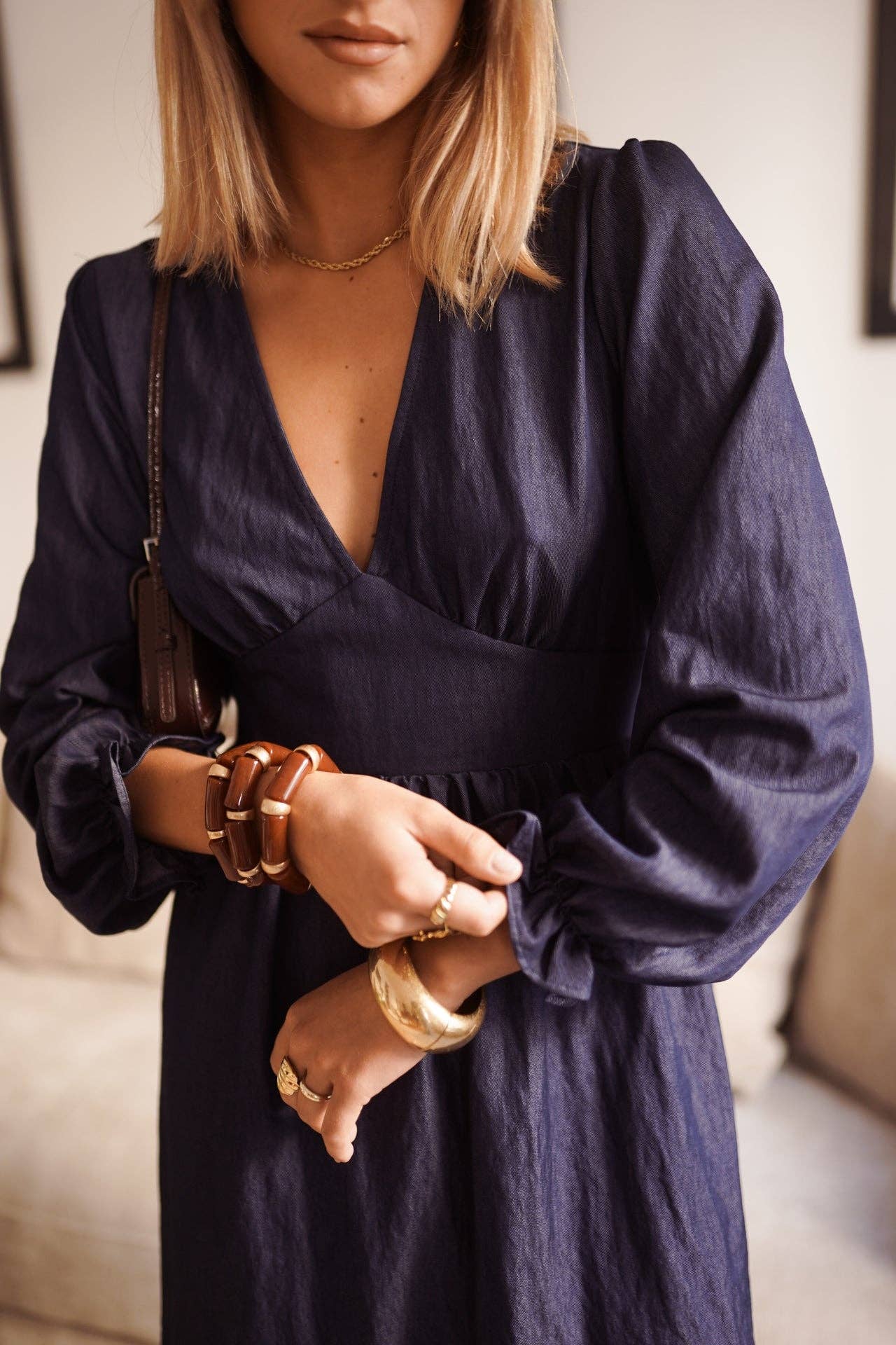 Tilla dress: Marine