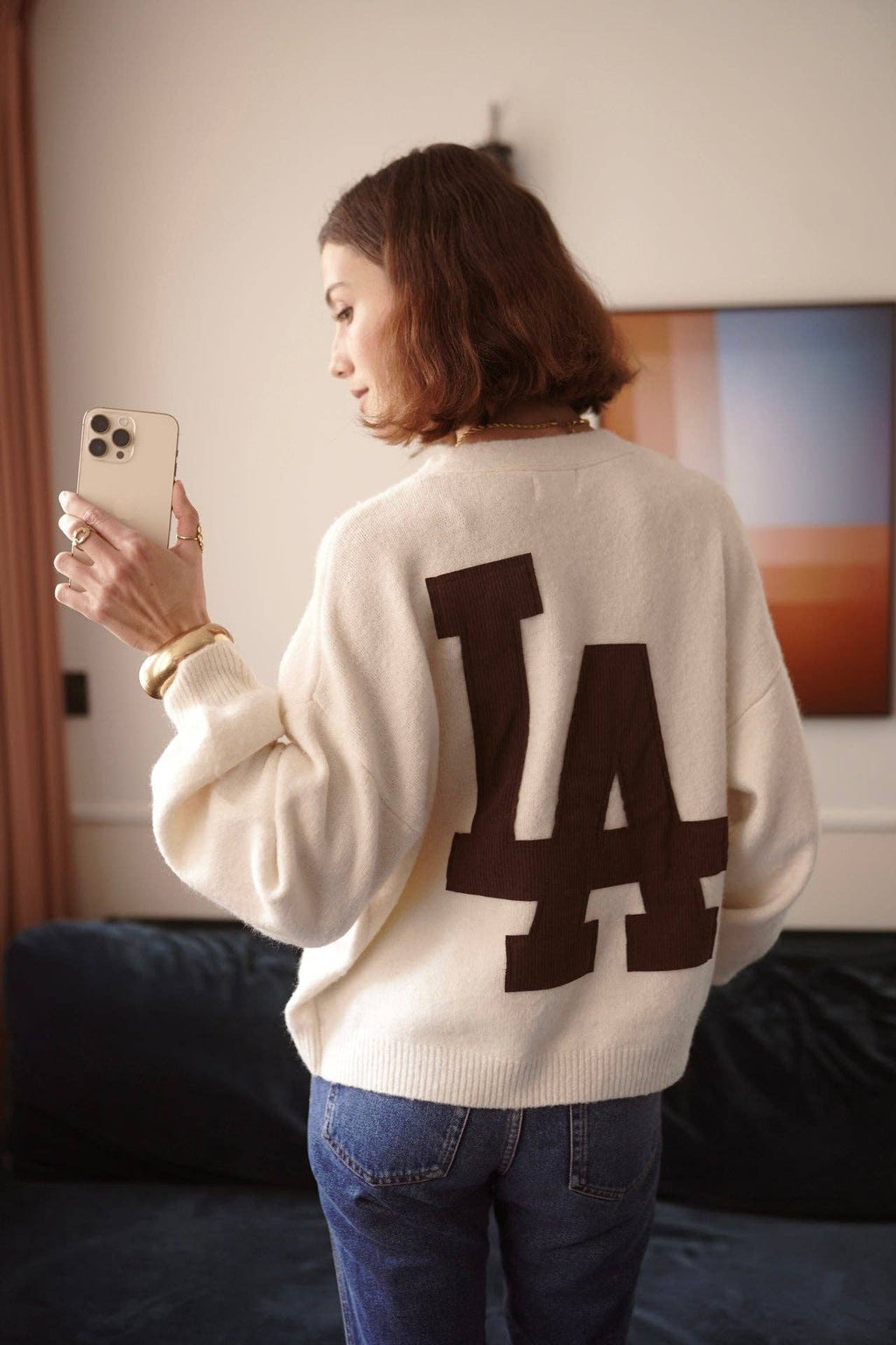 Liza cardigan: Beige