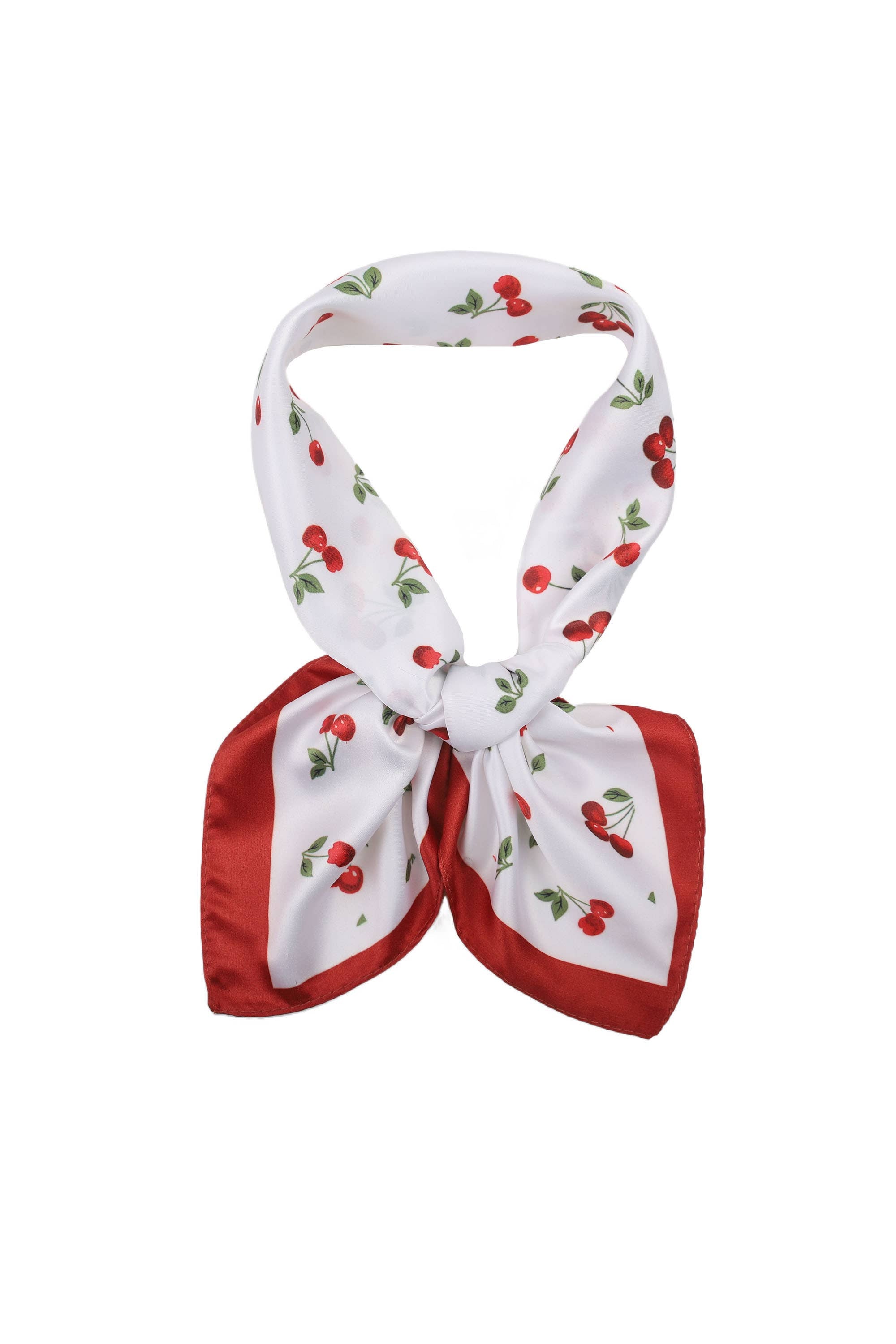Small Silk-Touch Square Red