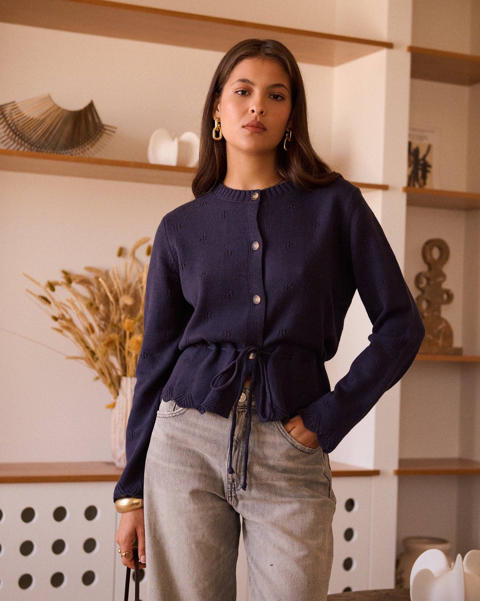 Elio vest: Navy