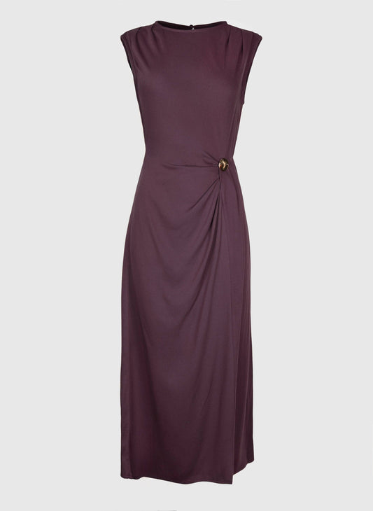 MALEONY LONG DRESS wine