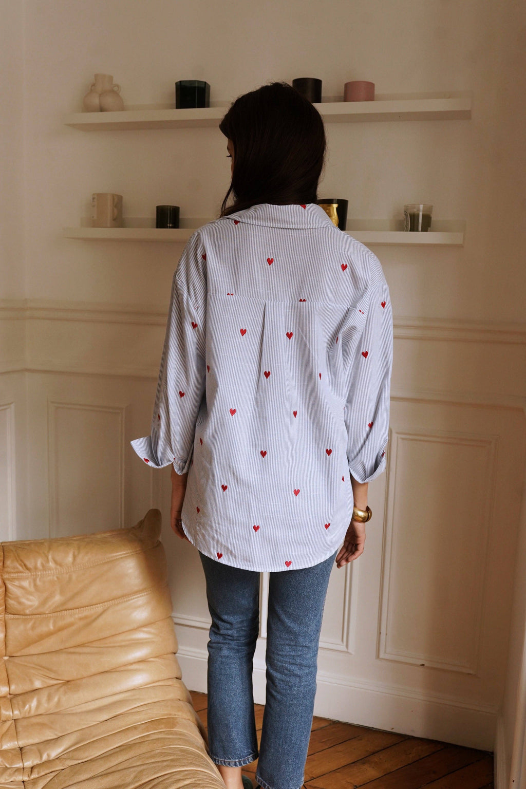 Valentina shirt: Red