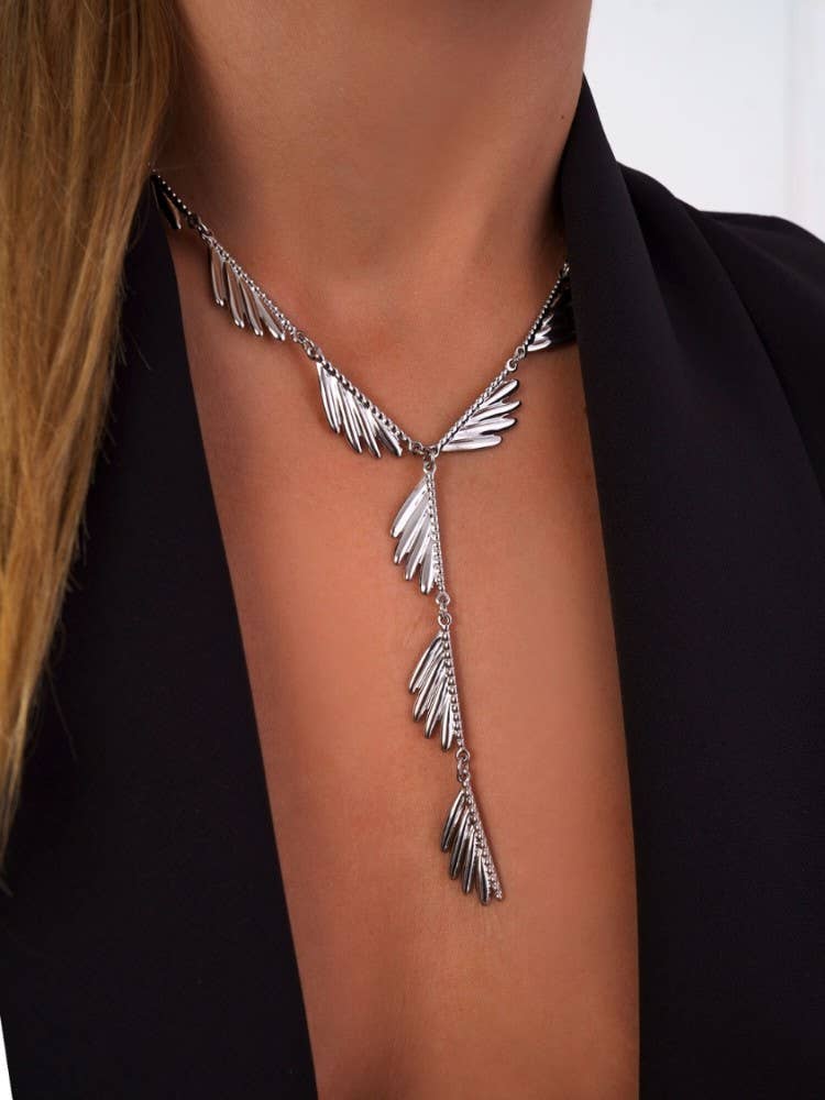 MAXI NECKLACE - WINGS CHAIN
: Silver