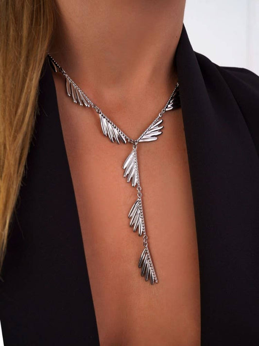MAXI NECKLACE - WINGS CHAIN
: Silver