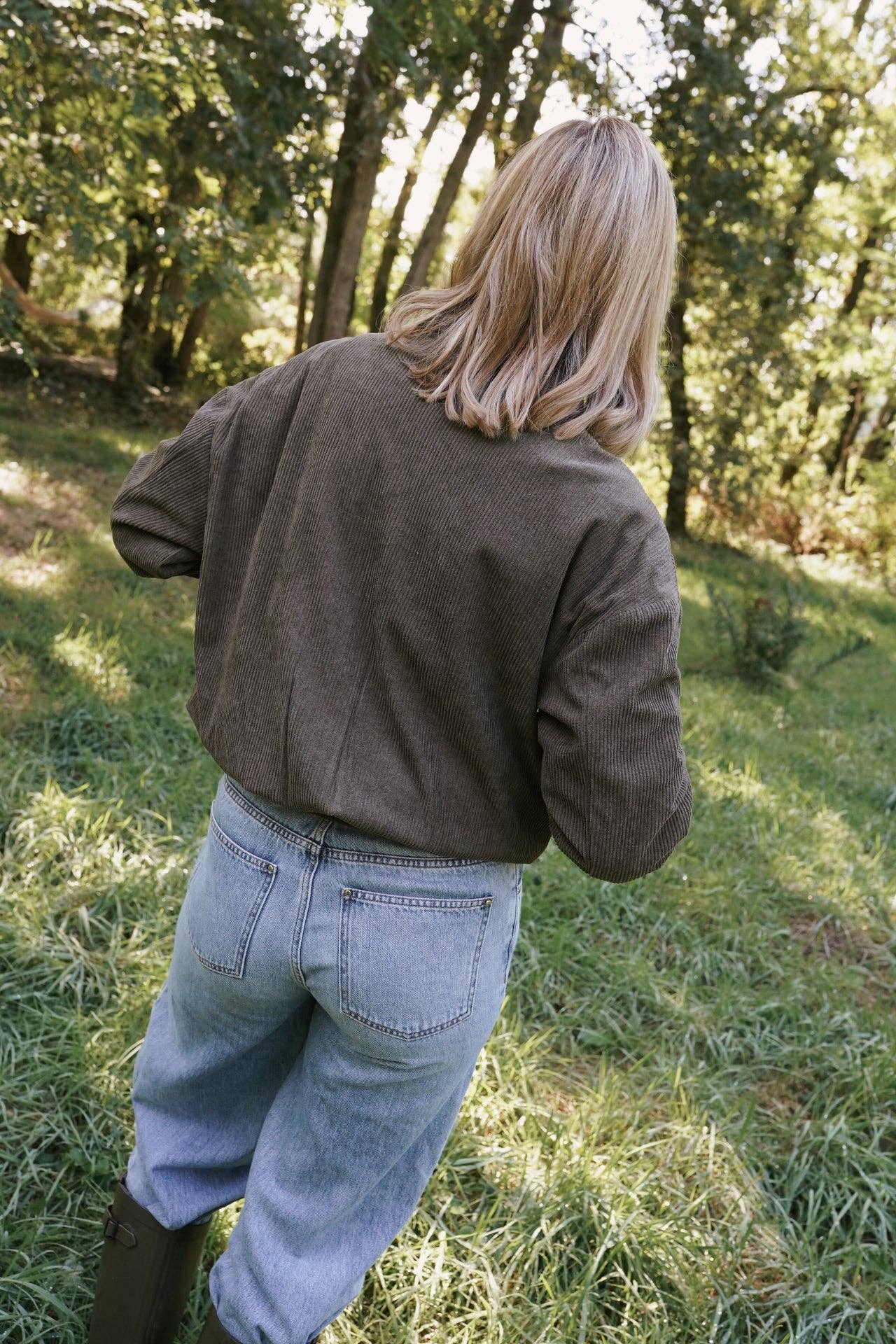 Loïs Jacket: Khaki