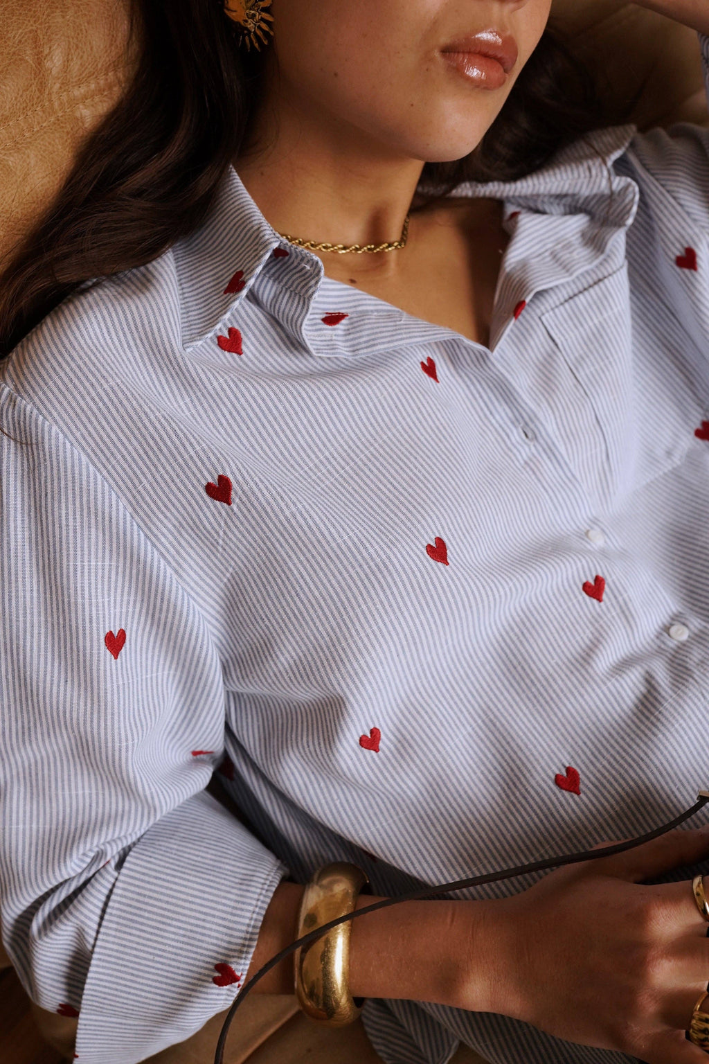 Valentina shirt: Red