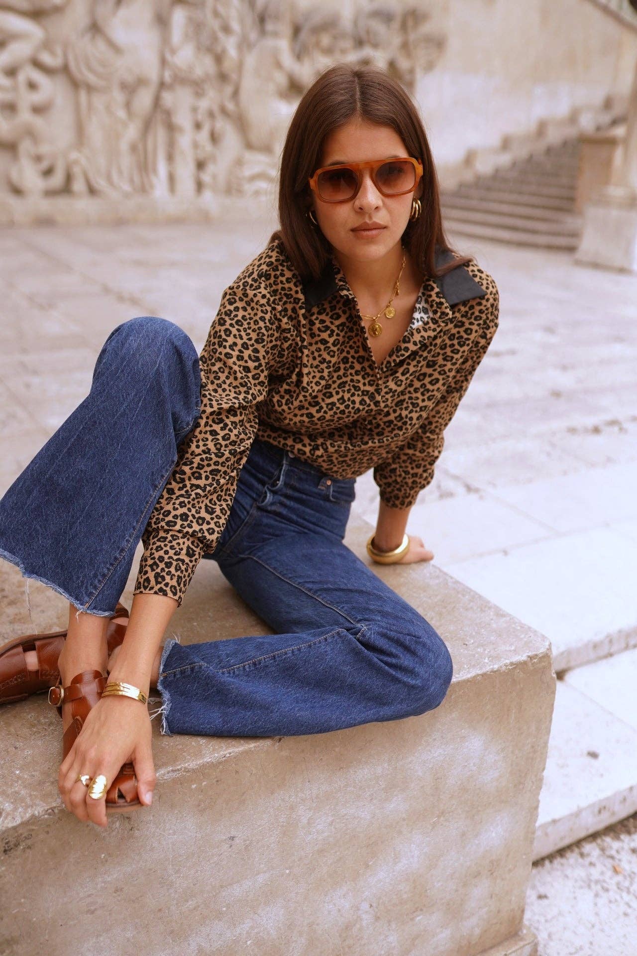 Eshan shirt: Leopard
