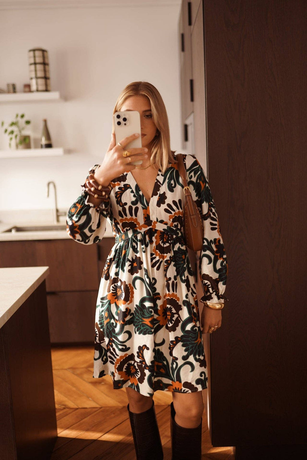 Marley dress: Fir Green