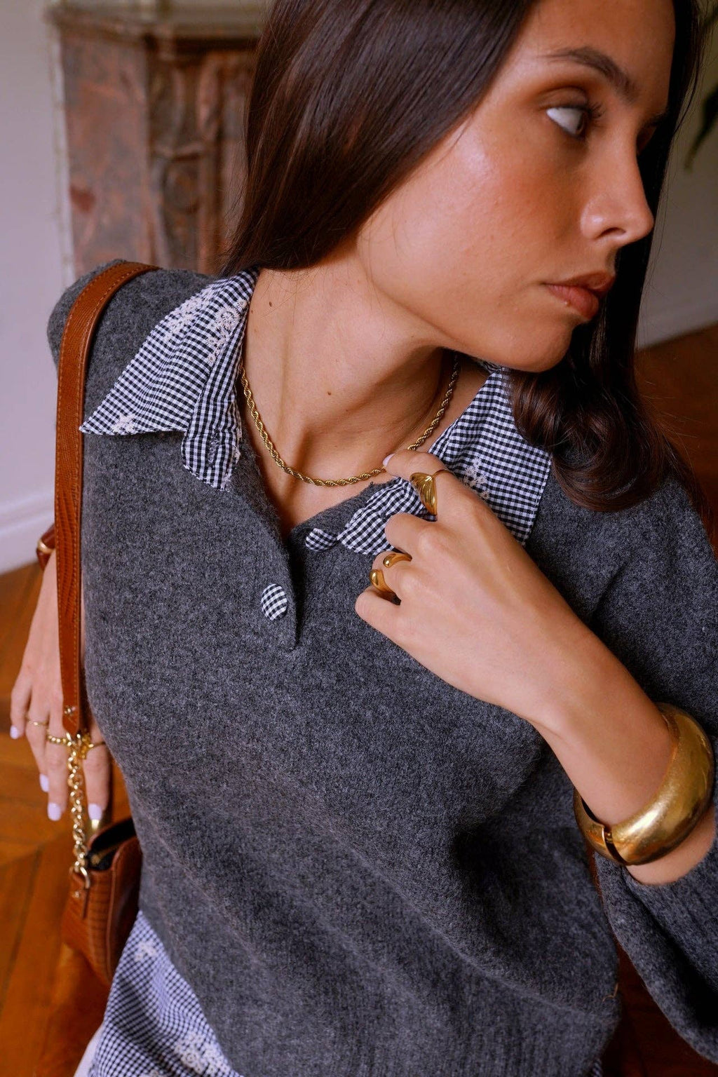 Maille Phoebe: Grey