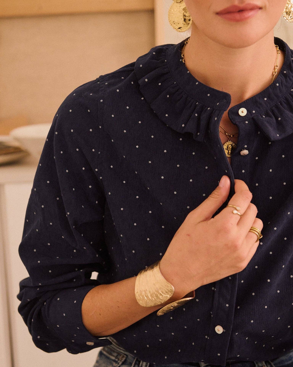 Fabian shirt: Marine