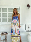 ROMEO PRINT SAINT MIDI DRESS