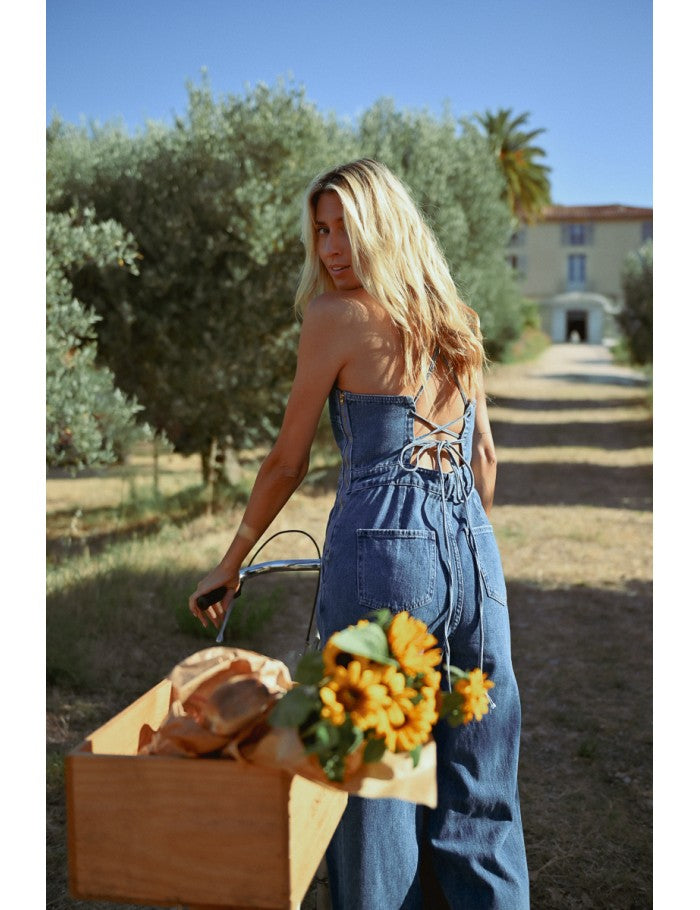 Denim jumpsuit