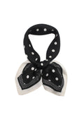 Small Silk-Touch Square: Black