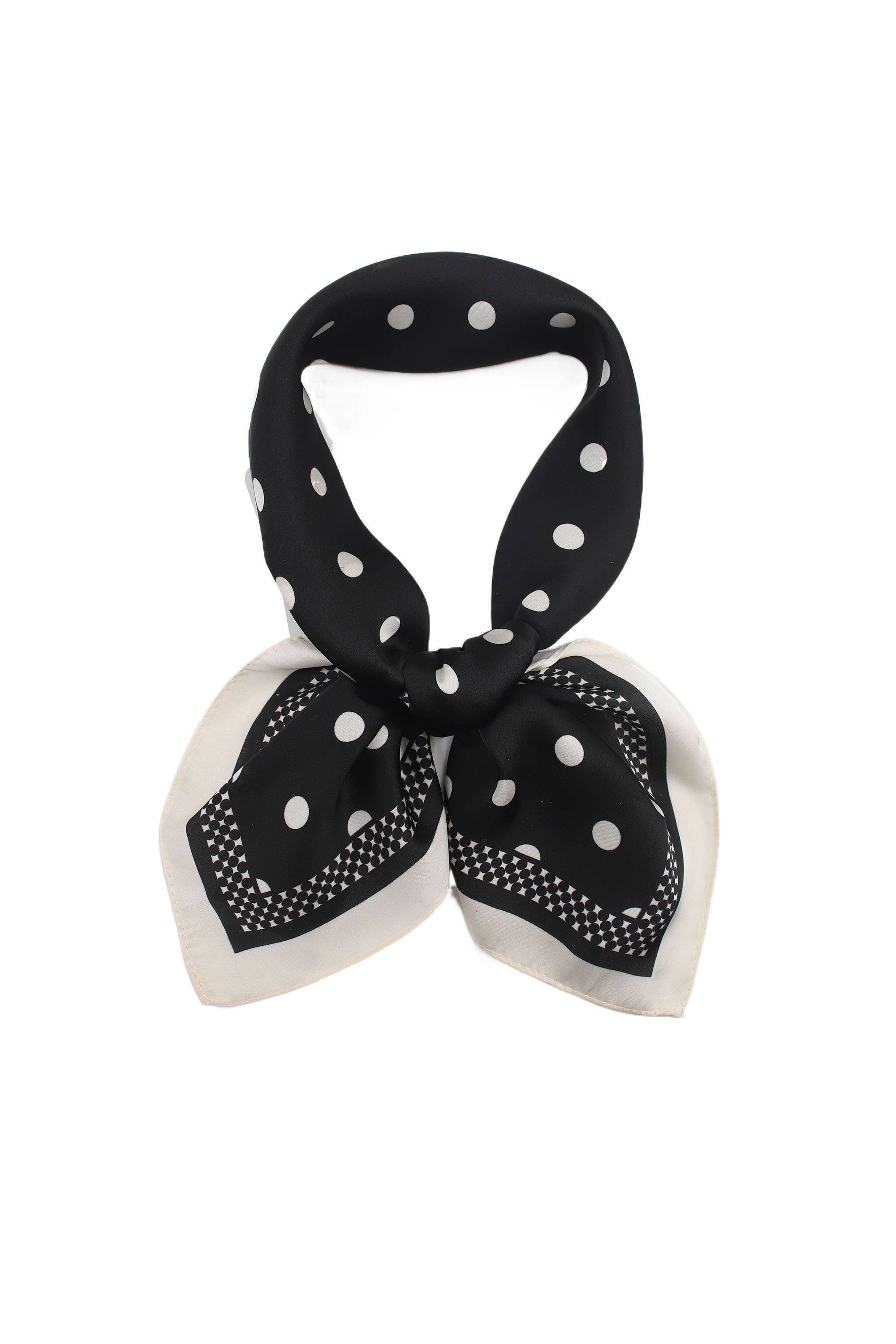 Small Silk-Touch Square: Black