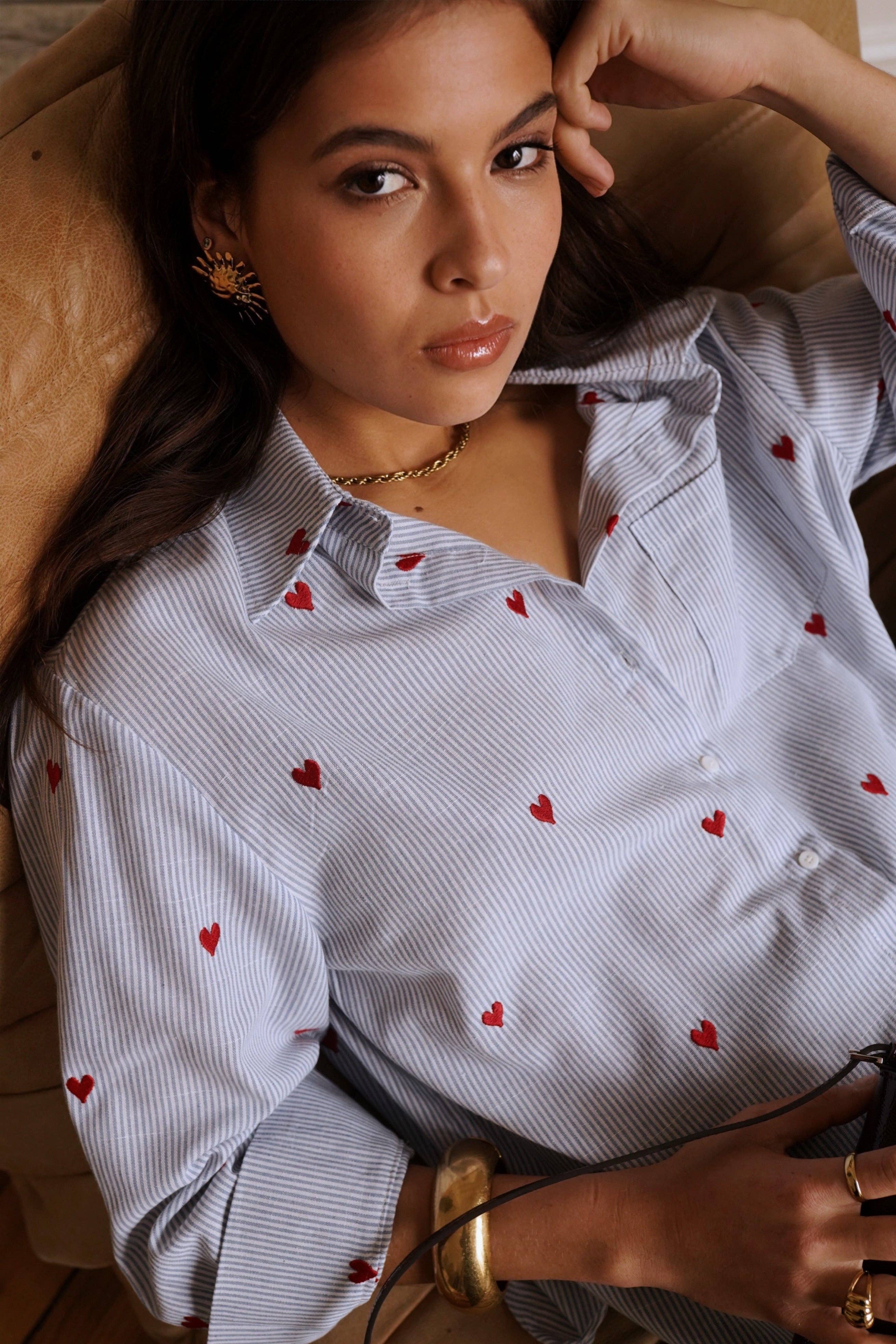 Valentina shirt: Red