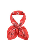 Small Silk-Touch Square: Red