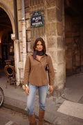 Abi shirt: Camel