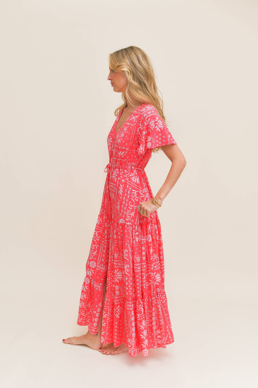 HIBISCA PRINT ALISSIA MAXI