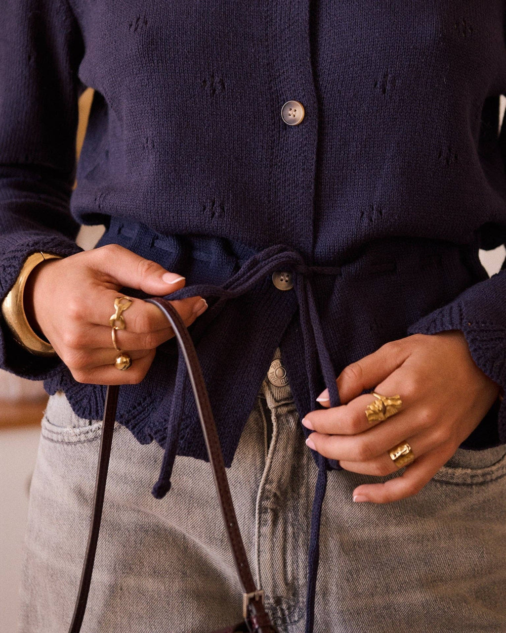 Elio vest: Navy