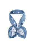 Small square, silk-touch: Blue