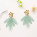 Hanina - Dangling earrings: Green