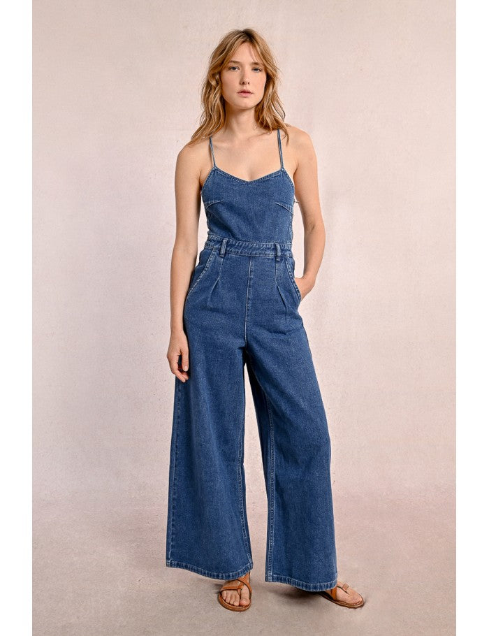 Denim jumpsuit