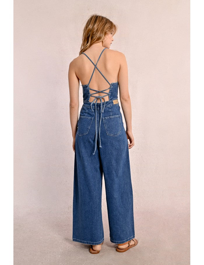 Denim jumpsuit