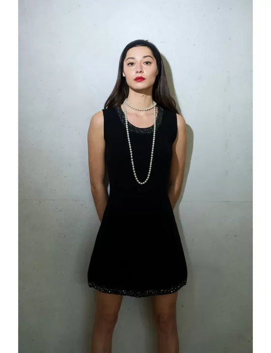 Knitted skater dress