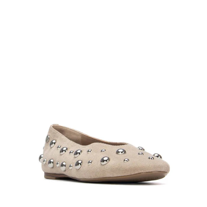 Xti ballerina with stud detail