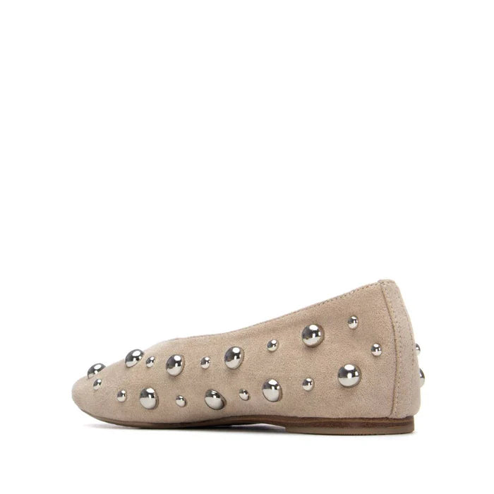 Xti ballerina with stud detail