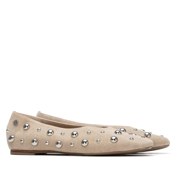 Xti ballerina with stud detail